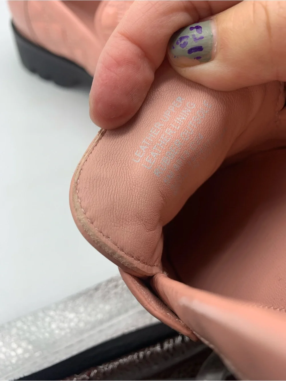 Tory Burch Blush Quilted Leather Loafers with Silver Logo size 5M